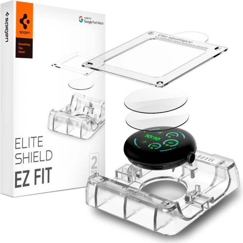 EliteShield EZ Fit 2 Pack - Google Pixel Watch 2025/ 3 (41mm)
