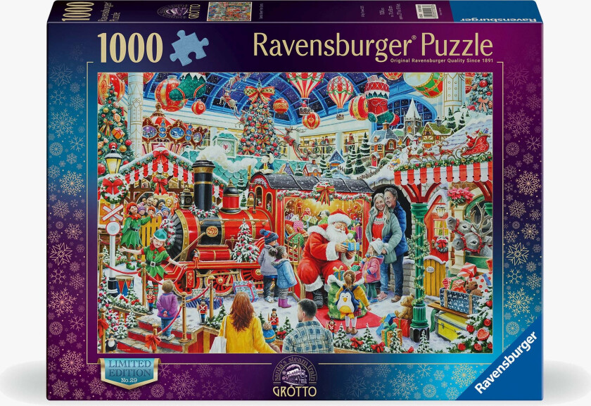 Christmas No29: Santa's Steam Train Grotto , 1000pc