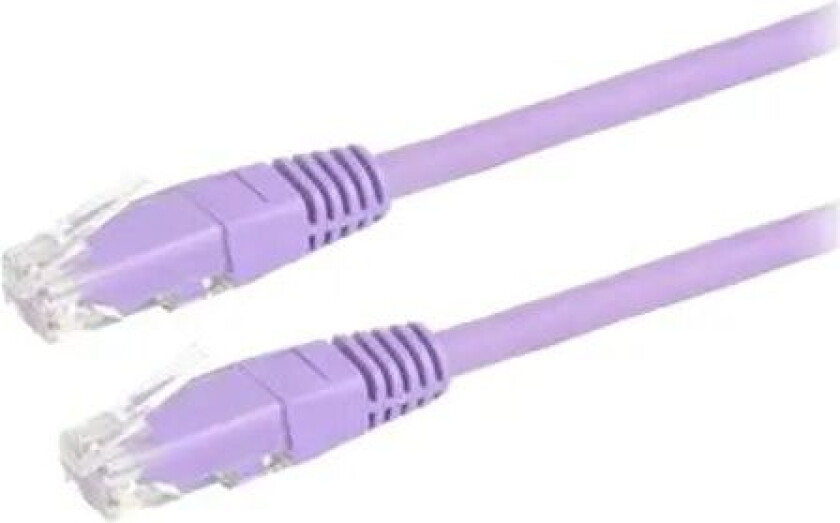 Nettverkskabel Lszh Rj-45 Rj-45 Cat 6 7m Purpur