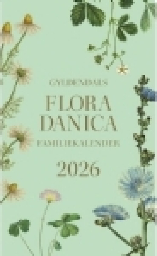 Flora Danica-familiekalender 2026 | Gyldendal | Språk: Dansk