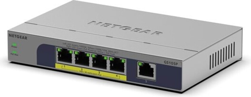 GS105P - switch - 5 ports - unmanaged