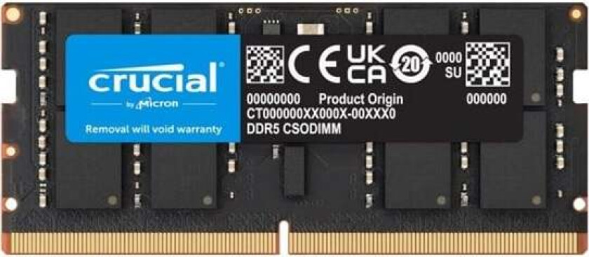 DDR5 - module - 32 GB - SO-DIMM 262-pin - 3200 MHz / PC5-51200 - clocked