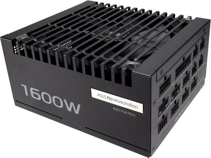 Pro WS 1600 Strømforsyning (PSU) - 1600 Watt - ATX 3.1 - 80 Plus Platinum sertifisert