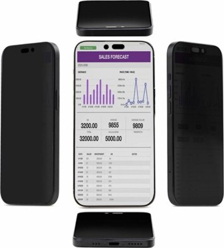 Bilde av screen protector for mobile phone - 4way filter 4-way 360 supports portrait/landscape orientation touch-enabled - TAA Compliant
