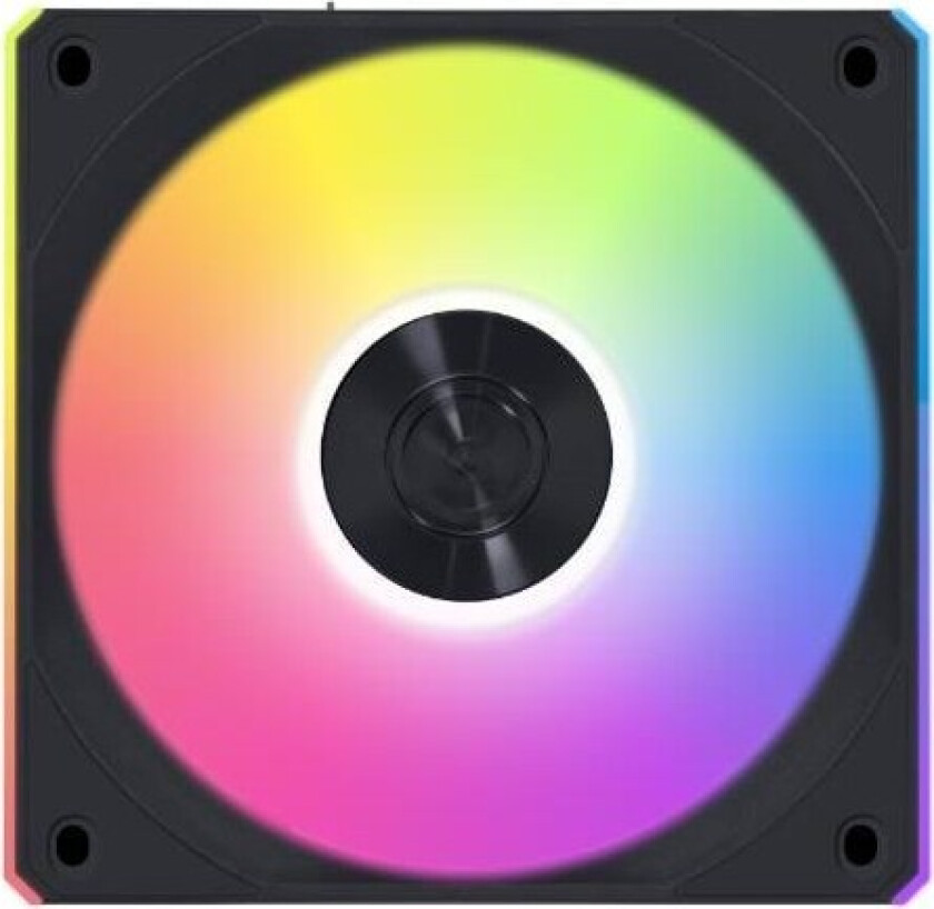 UNI FAN CL Wireless Fan - Black - Kabinettvifte - 120mm - Svart - 72 dBA