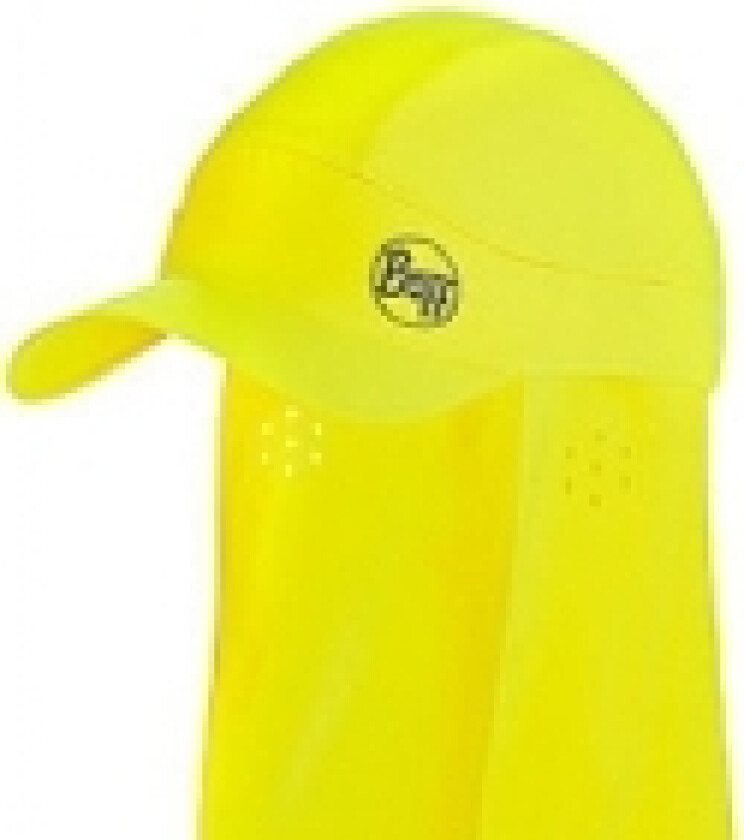 BUFF Cap Pack Bimini - Hi-viz gul, 100% genanvendt polyester, UPF 50 UV beskyttelse