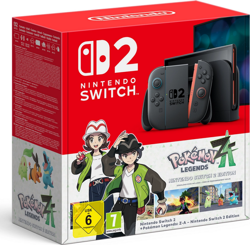 Switch 2 - Pokémon Legends: Z-A Bundle