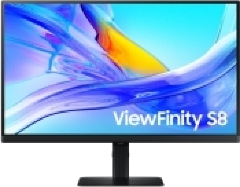 SAMSUNG ViewFinity S27D804U 27-tommers 16:9 3840x2160 IPS 5ms 350nits 60Hz HDR10 sRGB HAS/Swivel/Pivot/Tilt HDMI/DP/USB-C 90W LAN