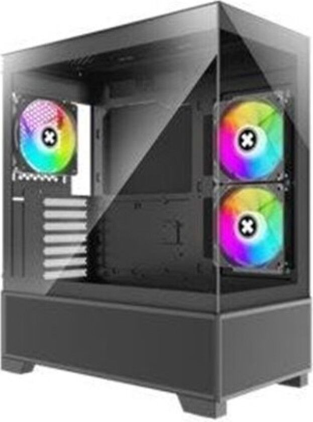 Xilent Beam - midi-tower - ATX - Kabinett - Tower - Svart