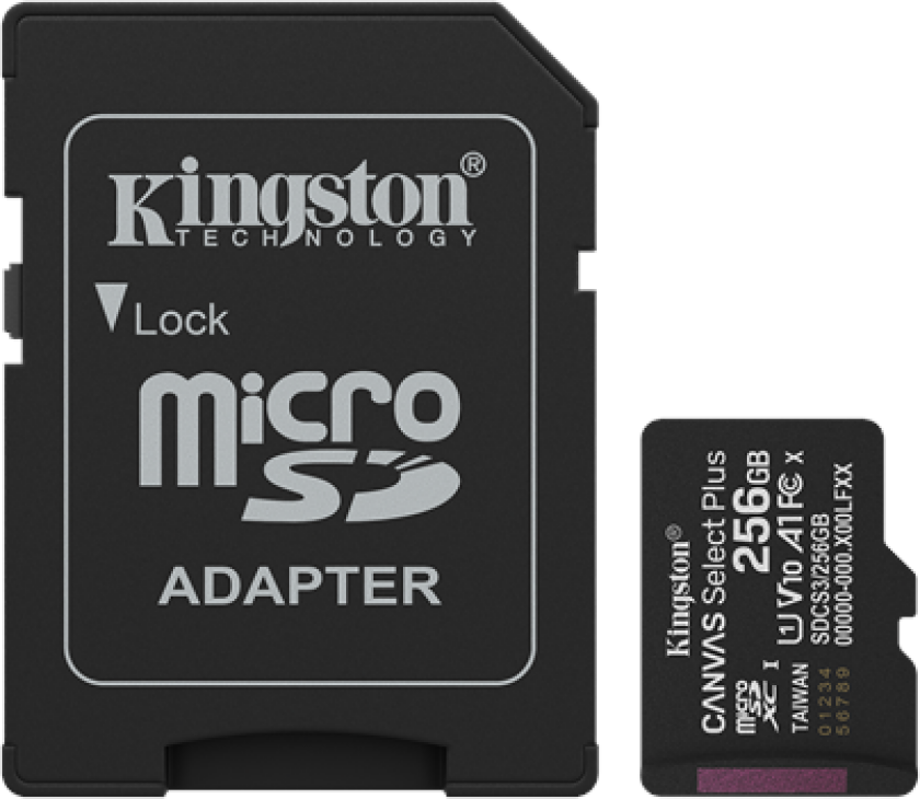 Canvas Select Plus Gen3 MicroSD/SD - 150MB/s - 256GB
