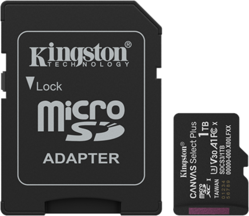 Bilde av Canvas Select Plus Gen3 MicroSD/SD - 150MB/s - 1TB