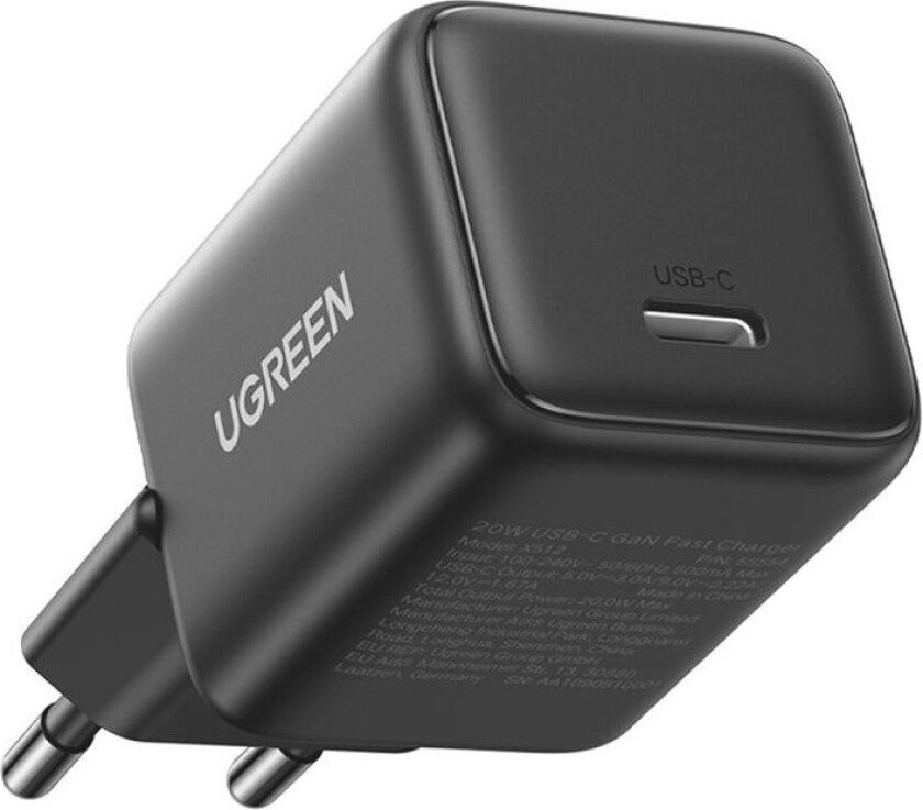 Ładowarka sieciowa Ugreen X513 30W GaN 1x USB-C - szara