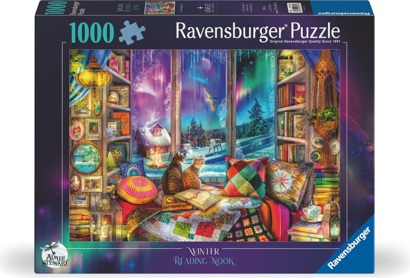 Bilde av Winter Reading Nook, 1000pc