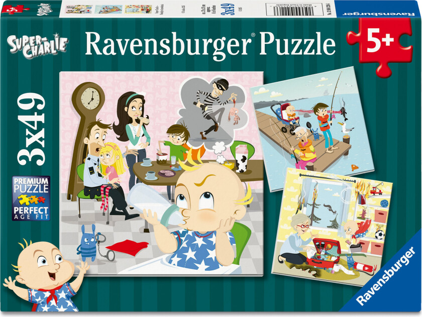 Super Charlie - Familjen Annorlunda 3x49p