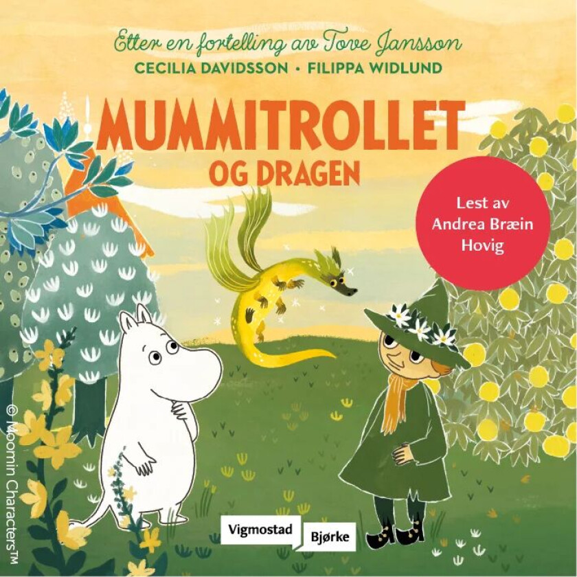 Mummitrollet og dragen av Cecilia Davidsson