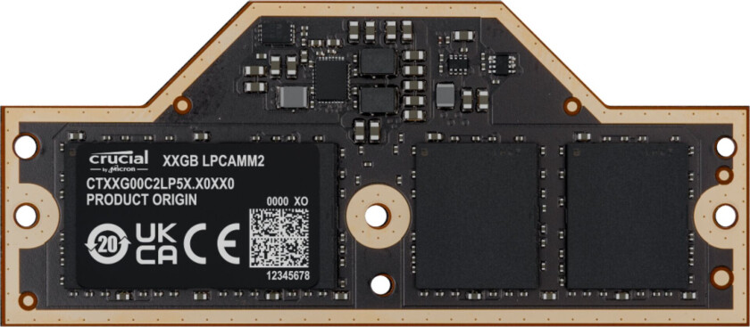 LPDDR5X - module - 32 GB - LPCAMM2 - 3750 MHz