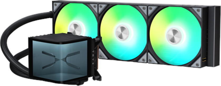 Bilde av PANORAMA Upgraded 360mm AIO black - CPU Vannkjøling - Max 28 dBA