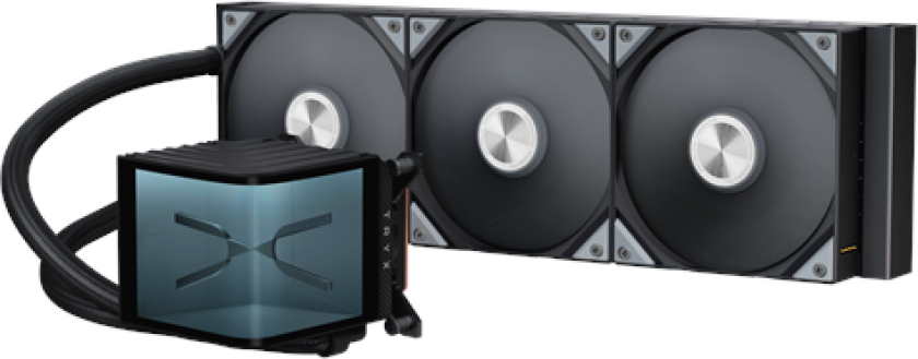 Bilde av PANORAMA Upgraded 360mm AIO Black - CPU Vannkjøling - Max 28 dBA