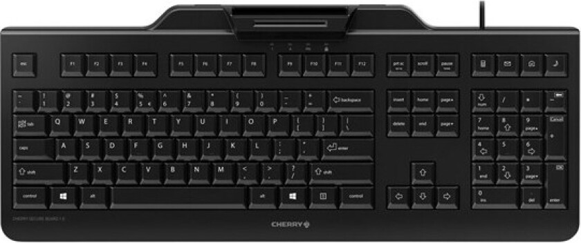 SECURE BOARD 1.0 - Tastatur - Engelsk - Svart