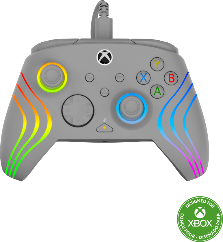 Afterglow Wave - Grey - Wired Controller - Microsoft Xbox Series S
