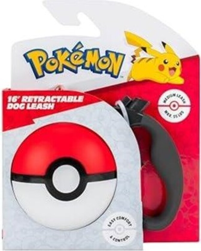 Pokeball Retractable Dog Leash