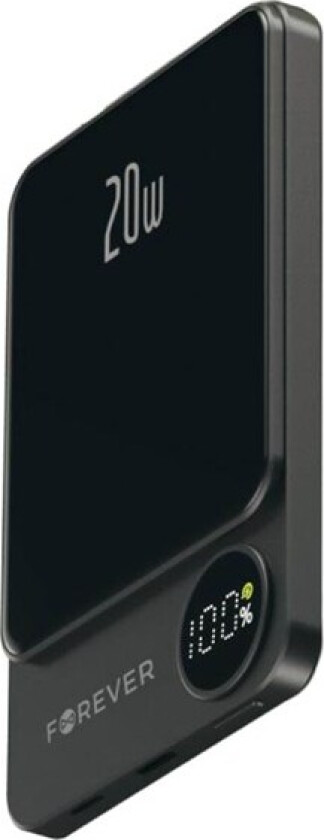 MATB-200 20W 5.000 mAh Magsafe Powerbank Black Nødlader - Svart - 5000 mAh