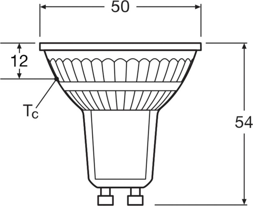 Bilde av OSRAM LED PAR16 36° 230lm 2,4W/840 (35W) GU10