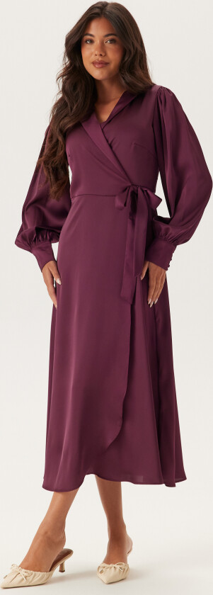 Vienna Ravenna L/S Ankle Wrap Dress
