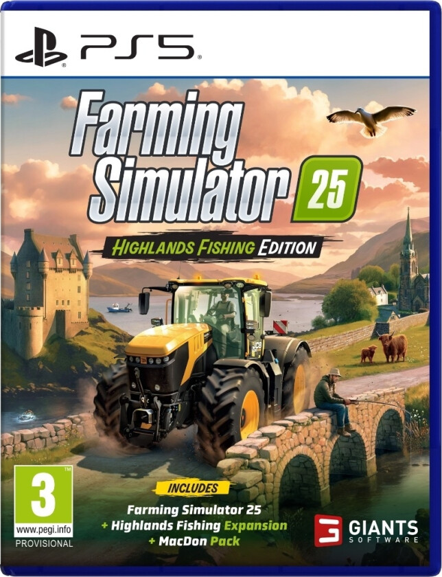 Farming Simulator 25 (Highlands Fishing Edition) - Sony PlayStation 5 - Simulator