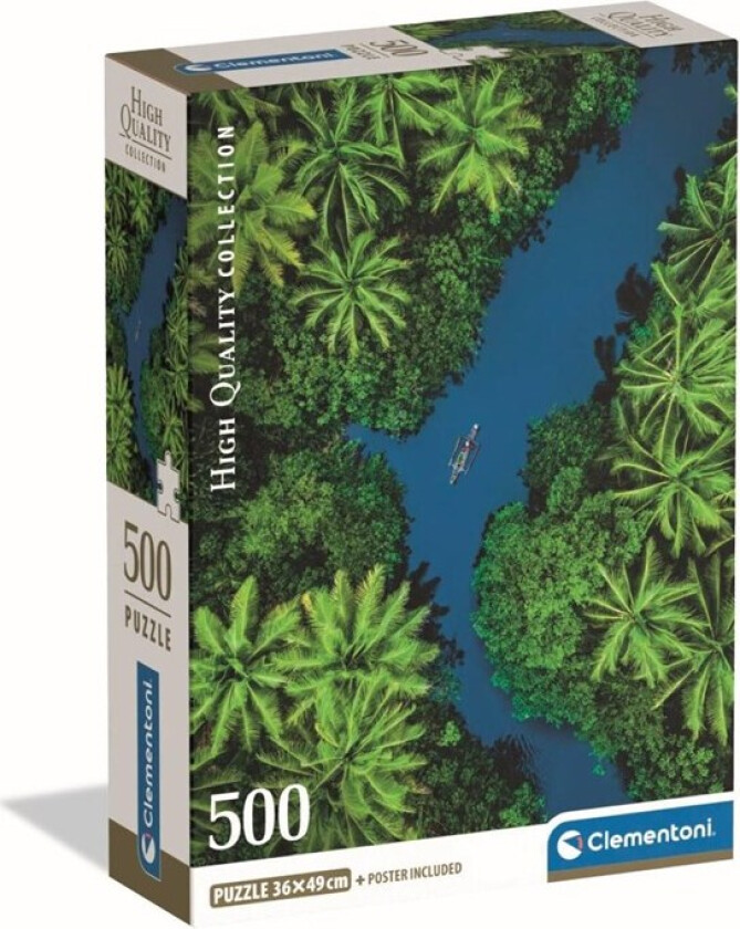 Jigsaw Puzzle Tropical Aerial 500pcs. Gulv
