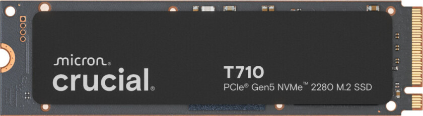 T710 SSD - 2TB - Uten varmespreder - Svart - M.2 2280 - PCIe 5.0