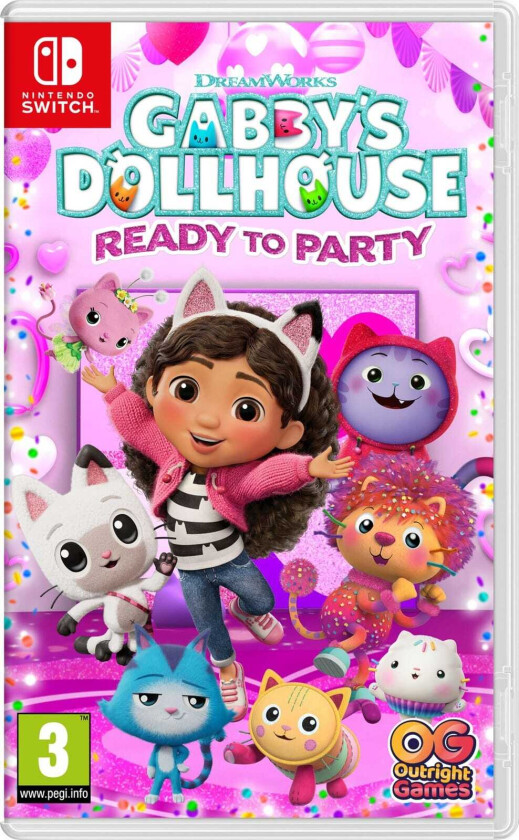 Gabby's Dollhouse: Ready to Party - Nintendo Switch - Eventyr