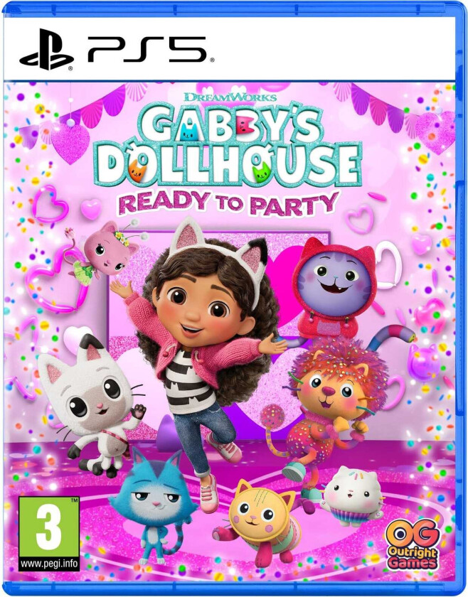 Gabby's Dollhouse: Ready to Party - Sony PlayStation 5 - Eventyr