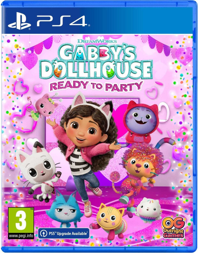 Gabby's Dollhouse: Ready to Party - Sony PlayStation 4 - Eventyr