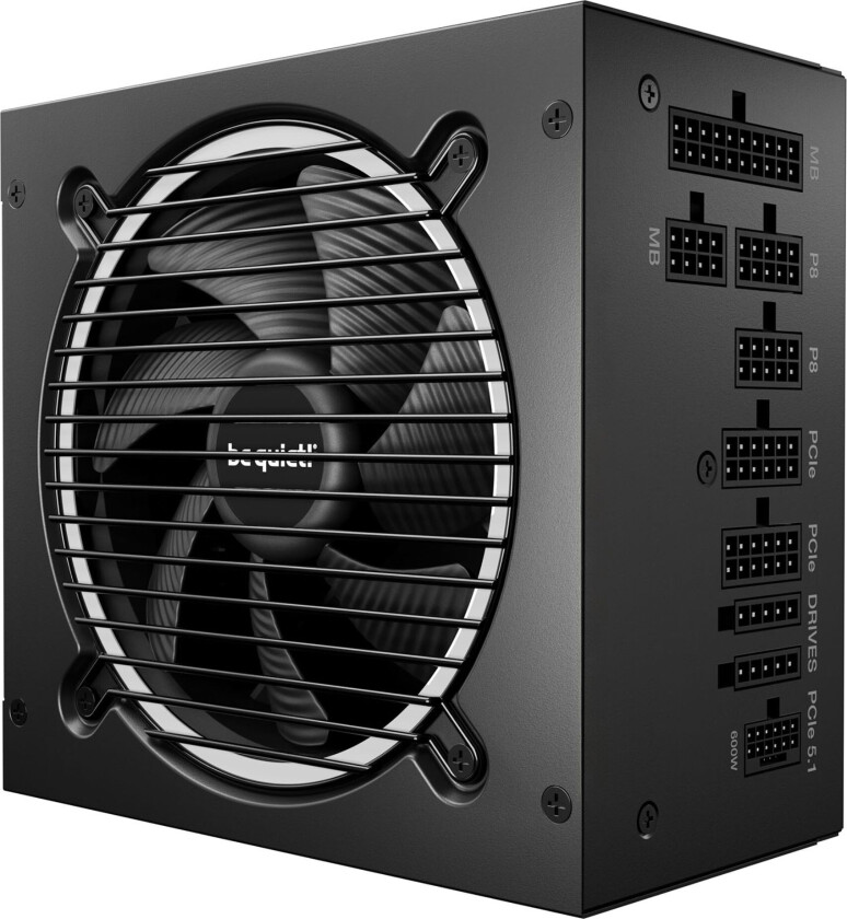 Pure Power 13 M Strømforsyning (PSU) - 750 Watt - 120 mm - ATX 3.1 - 80 Plus Gold sertifisert