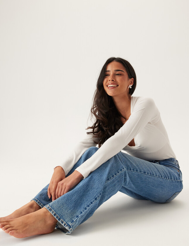 Vmtessa Hr Straight Jeans Li31