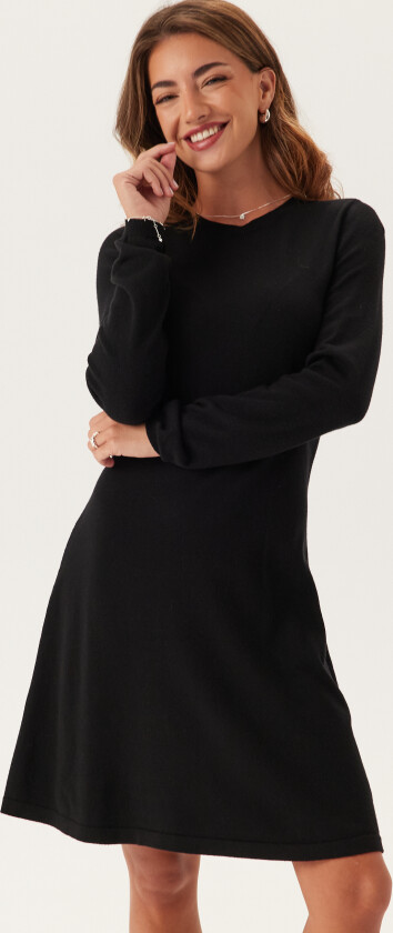 Vicomfy A-line O-neck Knit Dre