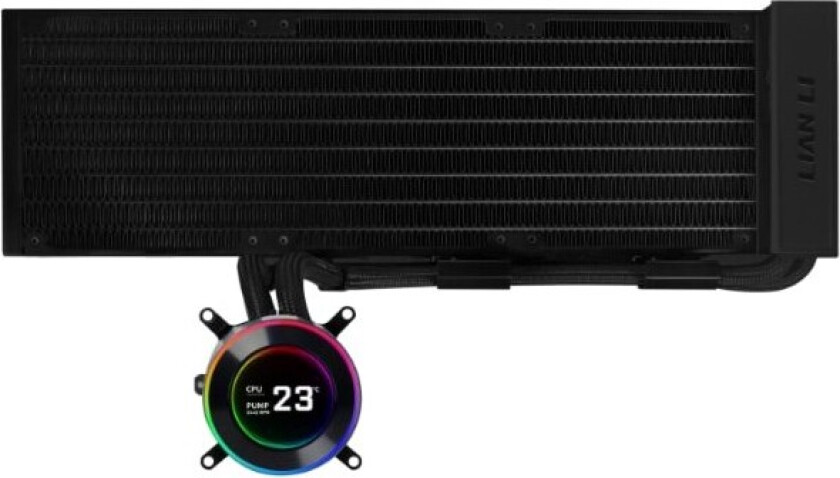 Hydroshift II LCD-C 360 fanless Black - CPU Vannkjøling - Max 28 dBA