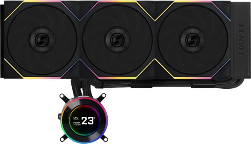 Hydroshift II LCD-C 360TL Wireless Black - CPU Vannkjøling - Max 28 dBA