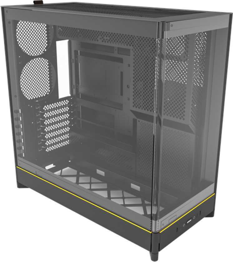 HS02 - Kabinett - Miditower - Svart