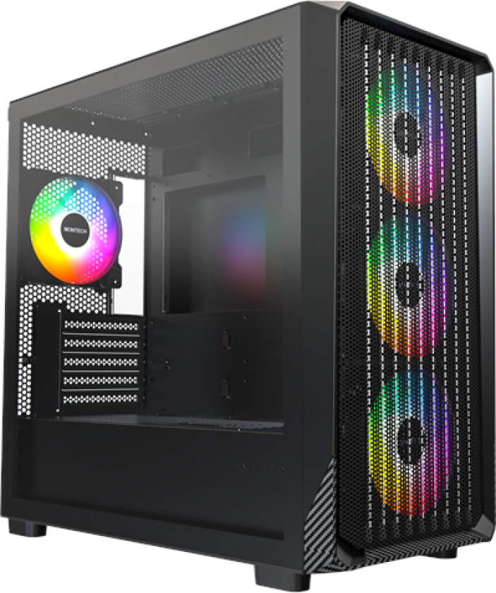 X5M mATX Black - Kabinett - Minitower - Svart