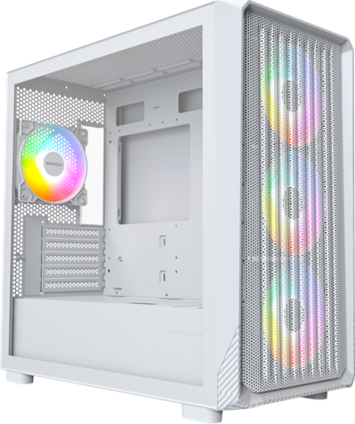 X5M mATX White - Kabinett - Minitower - Hvit