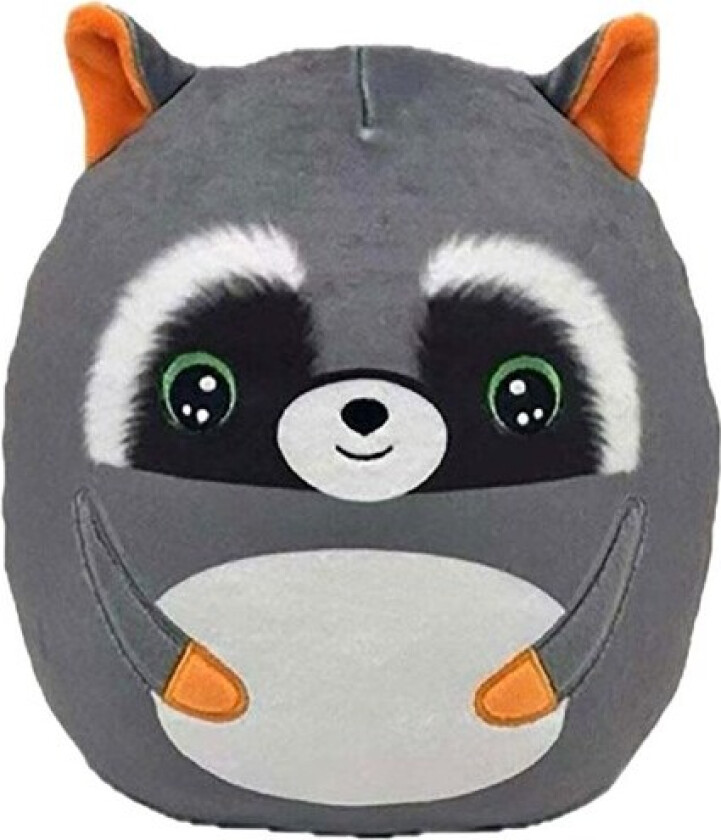 Squish a Boo Sneaky Gray Raccoon 20cm
