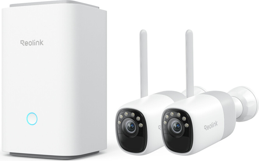 Home Hub + 2x Altas 2k 4mp Battery Wifi 6