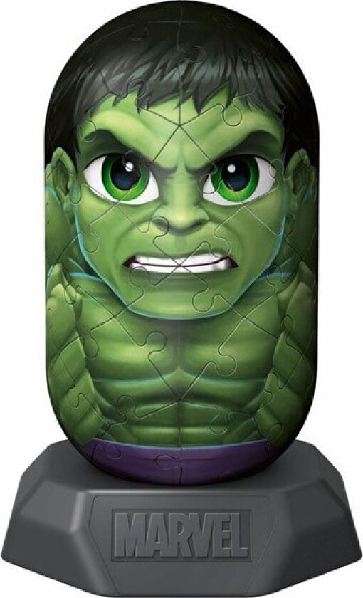3D Puzzle Hylkies Marvel Hulk 54pcs. 3D Puslespill