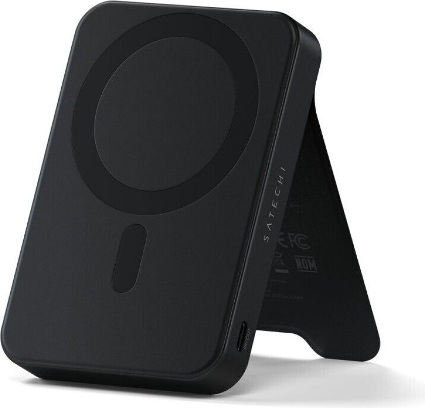 OntheGo Power Bank Qi2 10K Magnetic Power Bank (Black) Nødlader - Svart - 10000 mAh