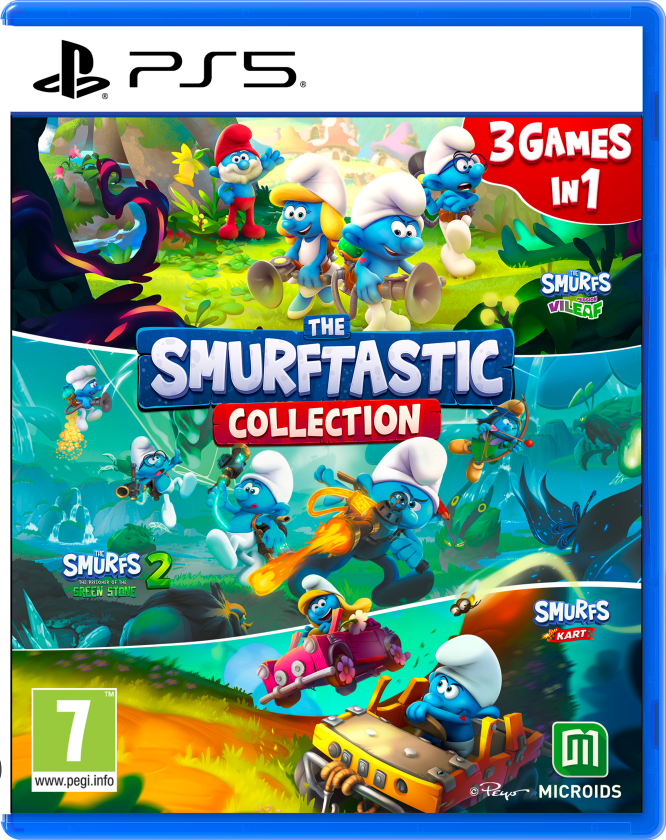 The Smurftastic Collection (3-in-1) - Sony PlayStation 5 - Eventyr