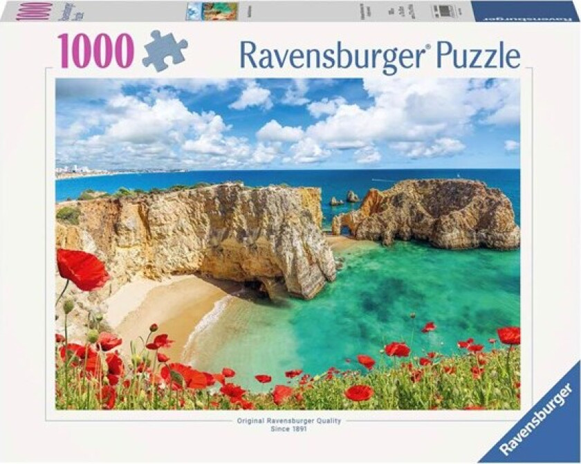 Jigsaw puzzle Poppies in the Algarve Portugal 1000 pcs. Gulv