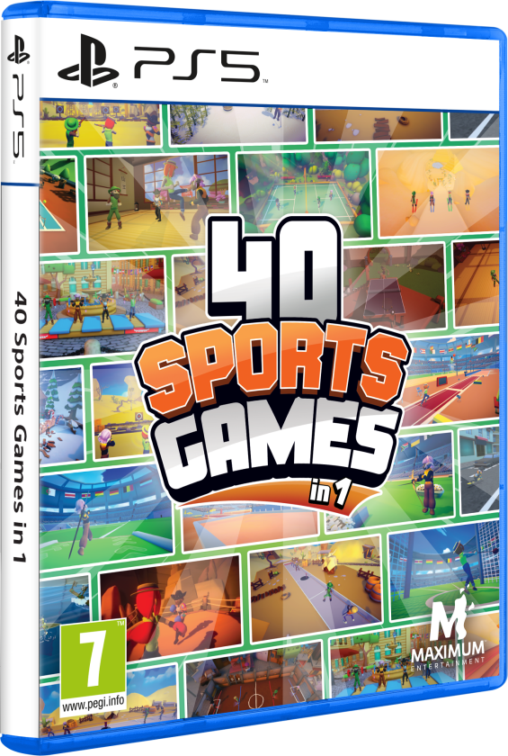 40 Sports Games in 1 - Sony PlayStation 5 - Sport