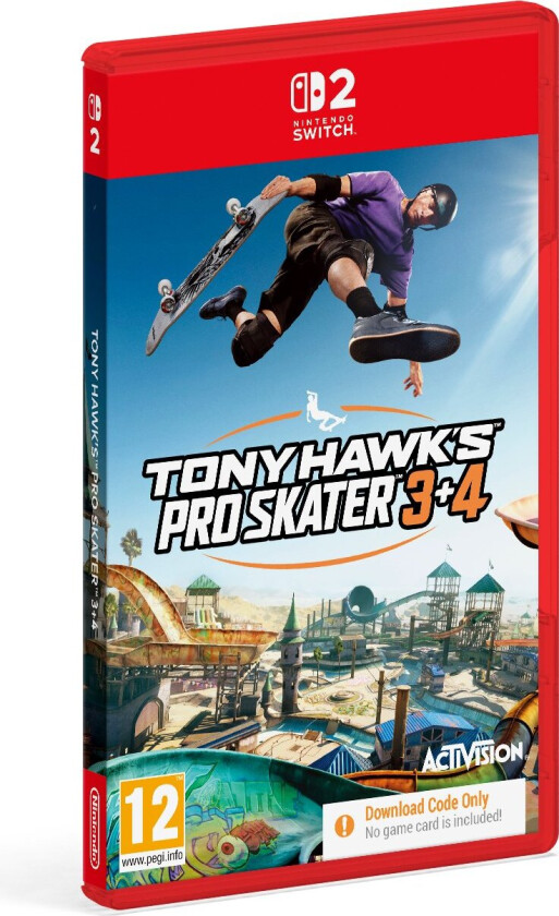 Tony Hawk's Pro Skater 3 + 4 (Code in a Box) - Nintendo Switch 2 - Sport